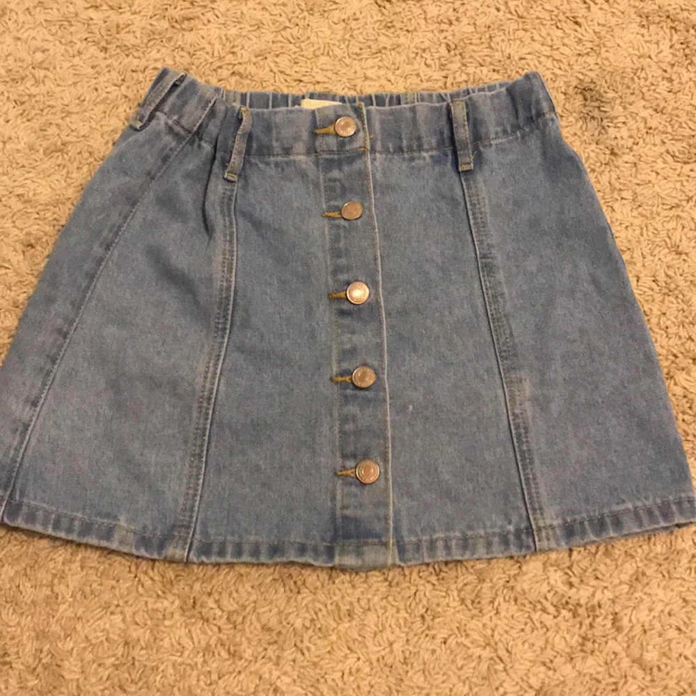 Girls jean skirt